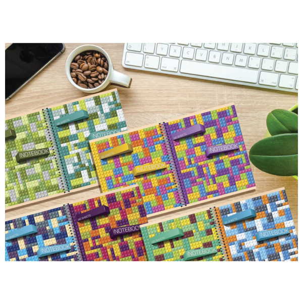 Тетрадь 96л. клетка/линия на спирали ПЗМБ, TWIN лак, перевёртыш (4 обложки), Легко! (4 вида), 28541 Тетрадь 96л. клетка/линия на спирали ПЗМБ, TWIN лак, перевёртыш (4 обложки), Легко! (4 вида), 28541