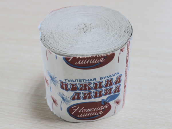 Бумага туалетная Нежная Линия/Эконом, диаметр 80мм /24