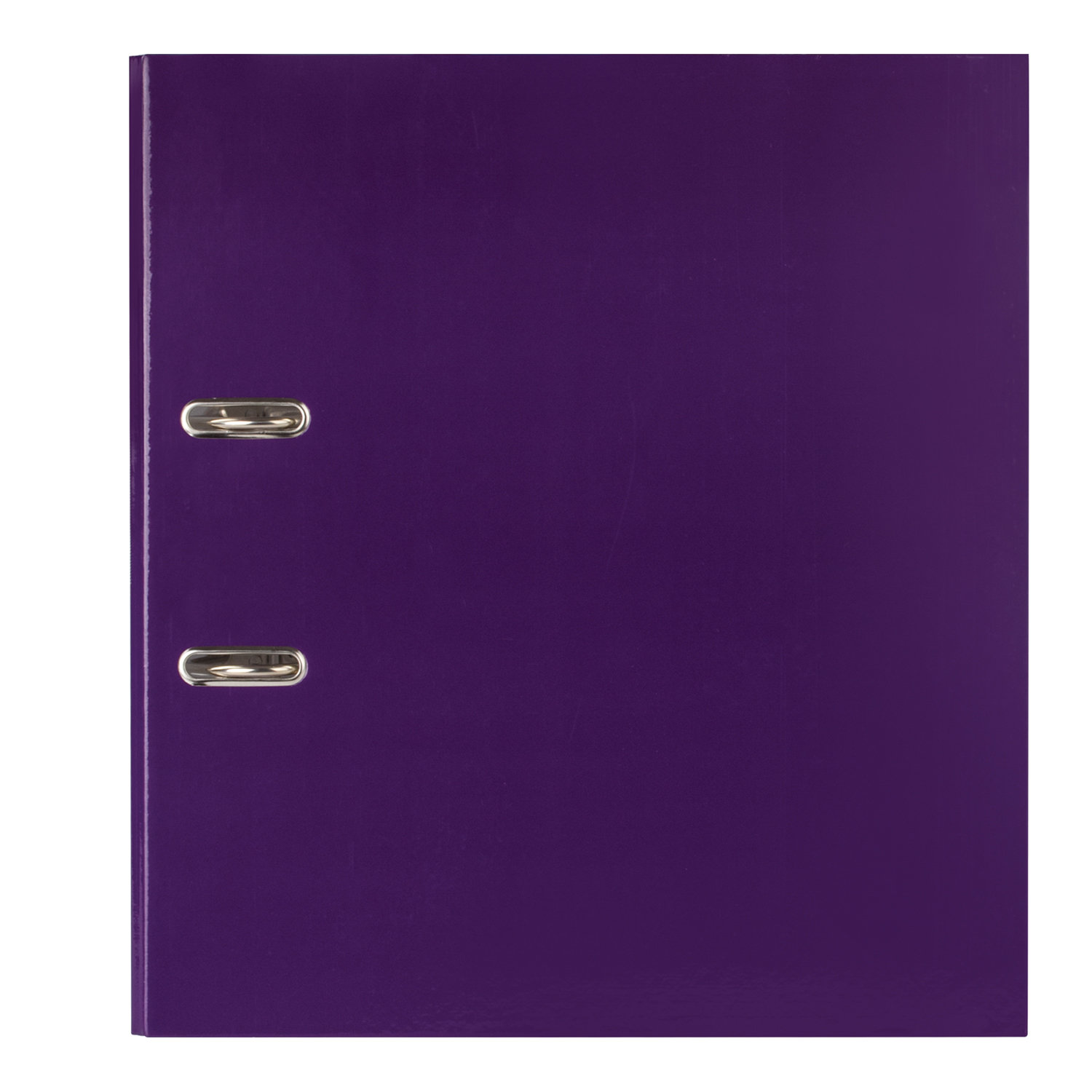 Папка-регистратор BRAUBERG, ламинированная, 75 мм, фиолетовая, 222073