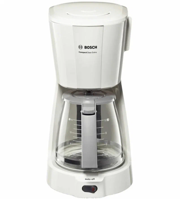 Кофеварка Bosch TKA3A031, капельная, белый