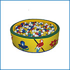 Сухой бассейн круглый «Африка» D150*40