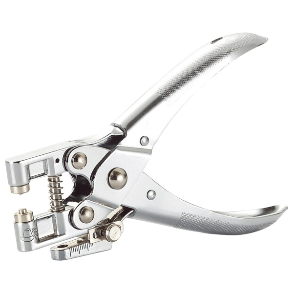 Дырокол KW-trio на 1 отверстие, для установки люверса(225143),до 30 л.,диам. отверс.5мм,хром.,9718